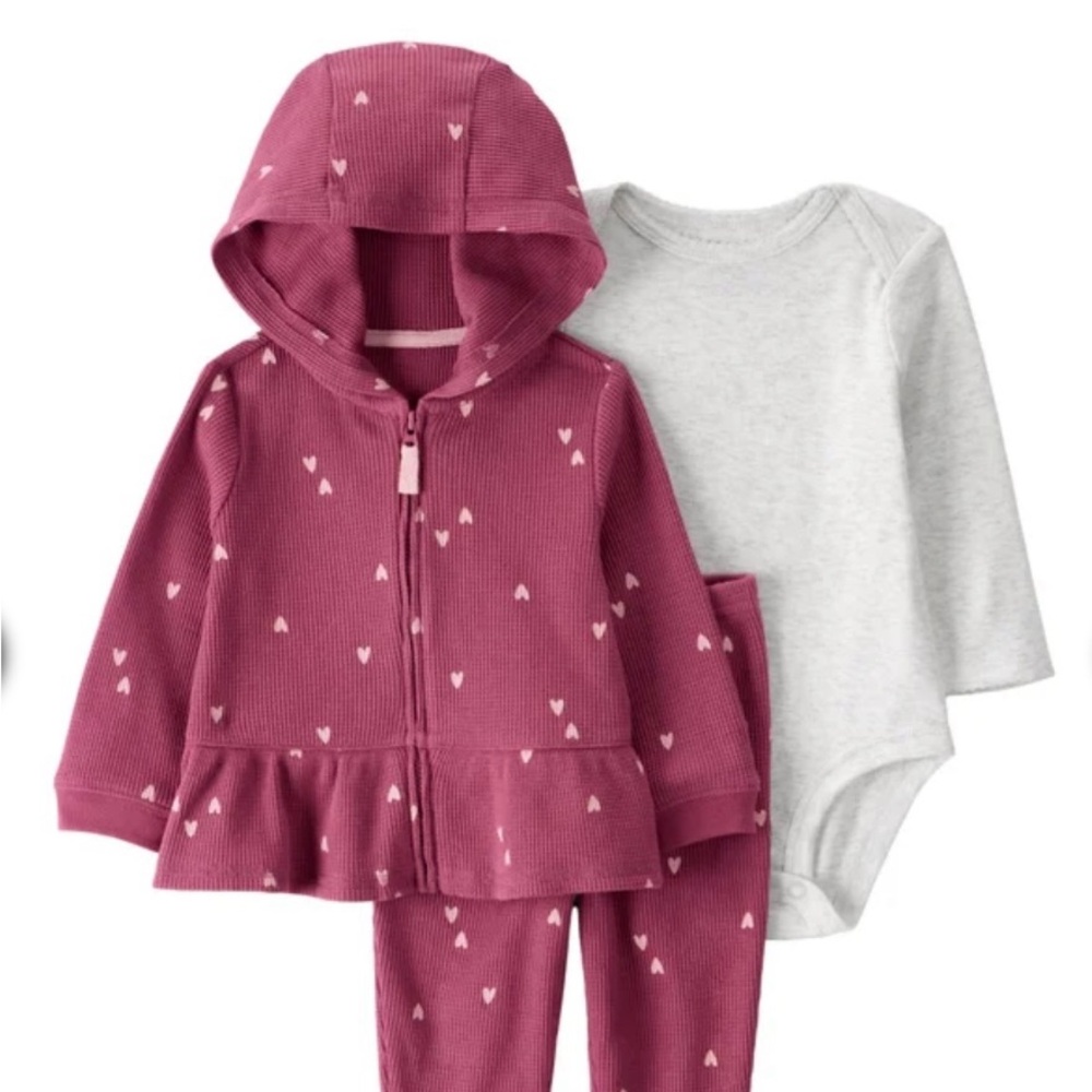 NWT Carter's 3 Piece Jacket Set